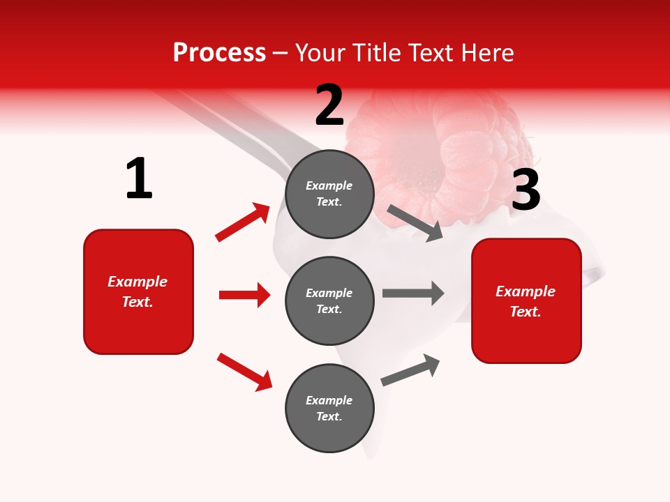 Milk Fresh Mousse PowerPoint Template