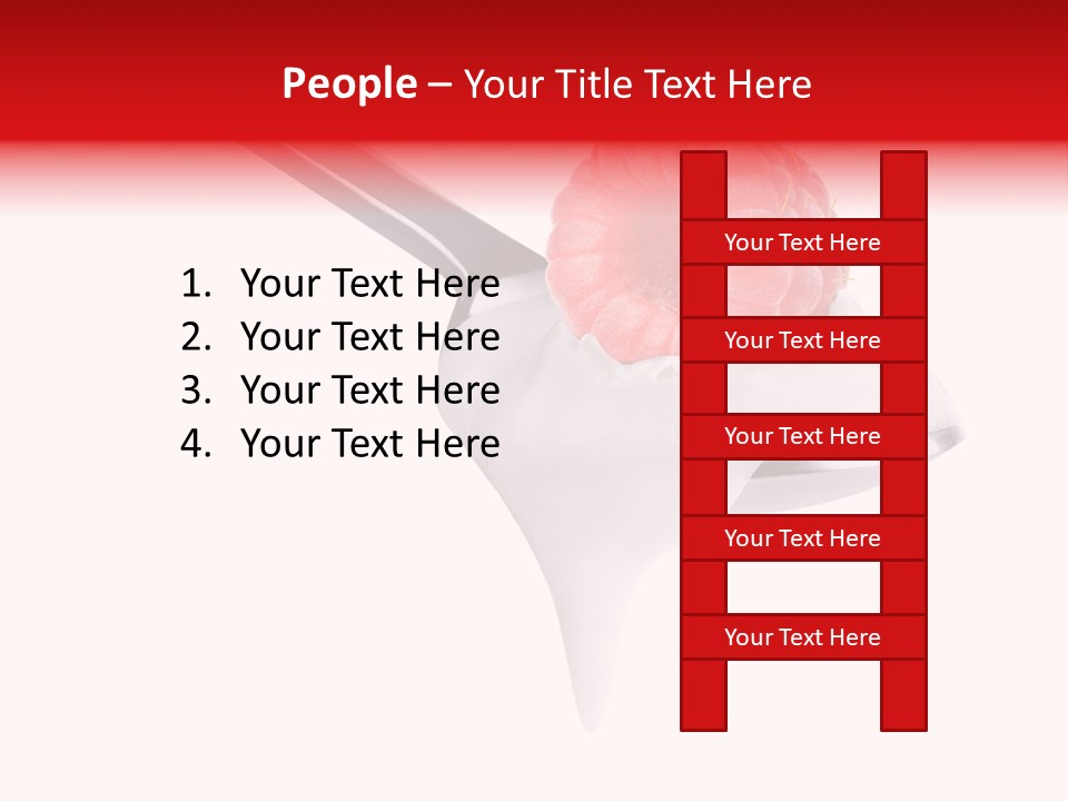 Milk Fresh Mousse PowerPoint Template