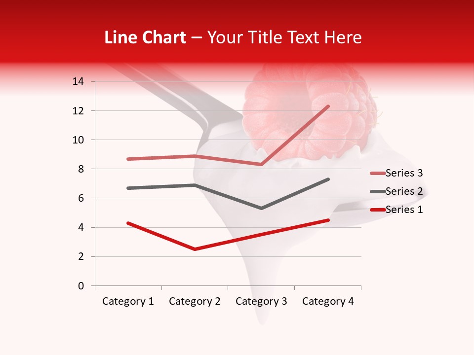 Milk Fresh Mousse PowerPoint Template