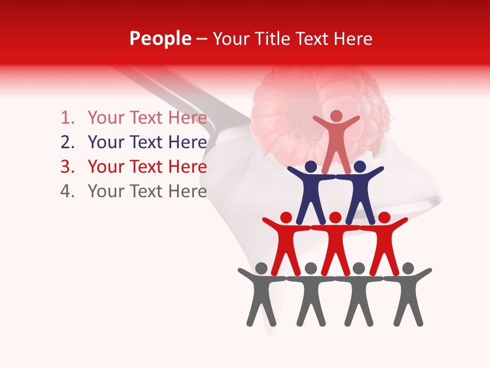 Milk Fresh Mousse PowerPoint Template