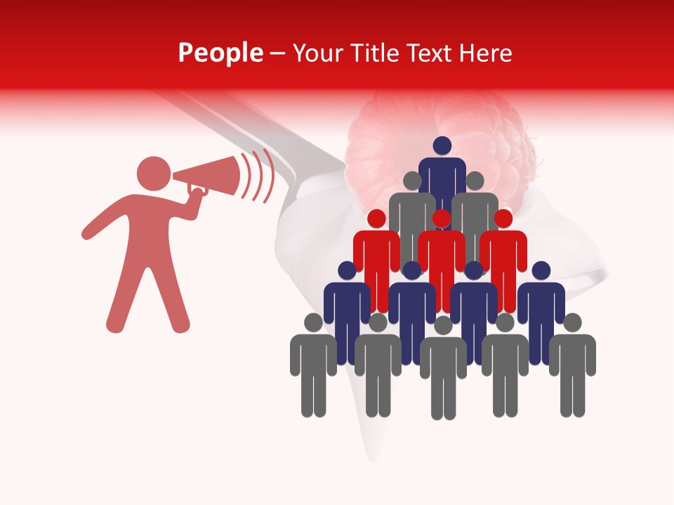 Milk Fresh Mousse PowerPoint Template