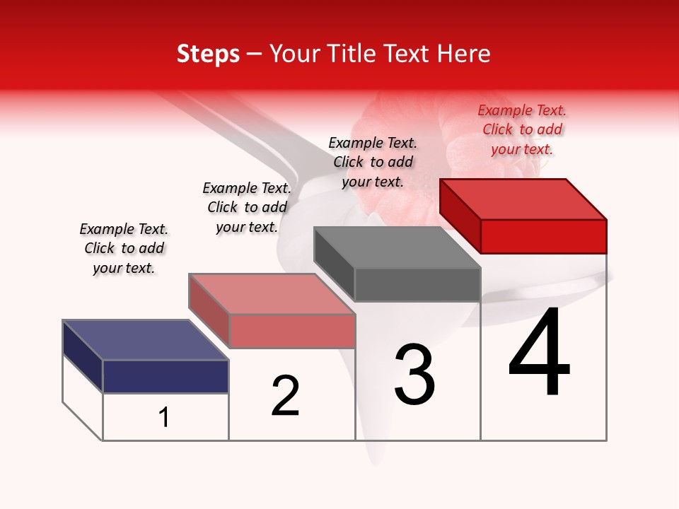 Milk Fresh Mousse PowerPoint Template