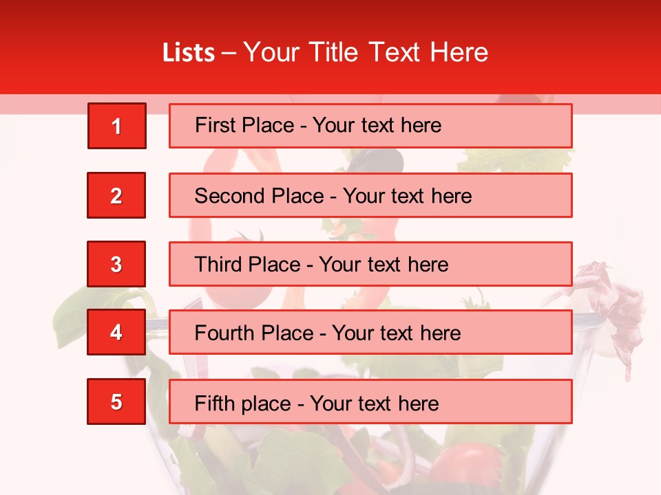 Tomato Food European PowerPoint Template
