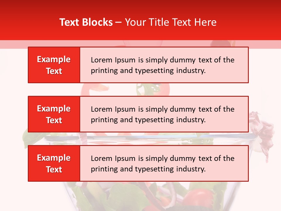 Tomato Food European PowerPoint Template