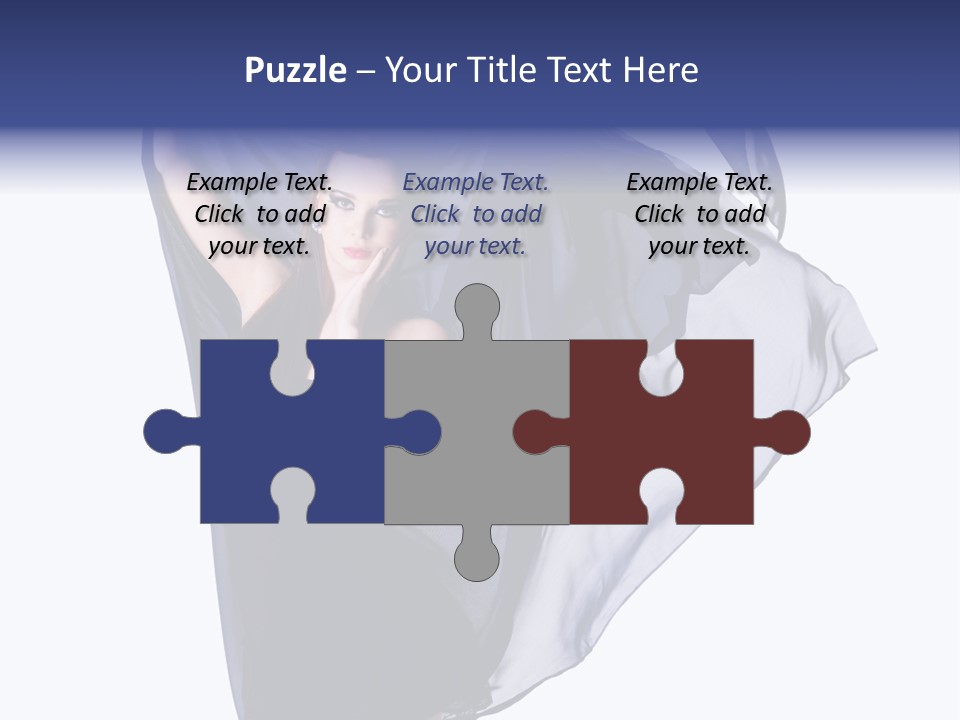 Style Attractive Woman PowerPoint Template