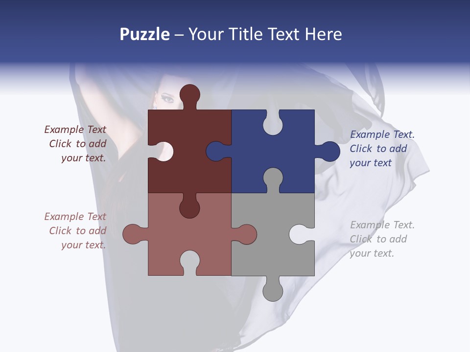 Style Attractive Woman PowerPoint Template