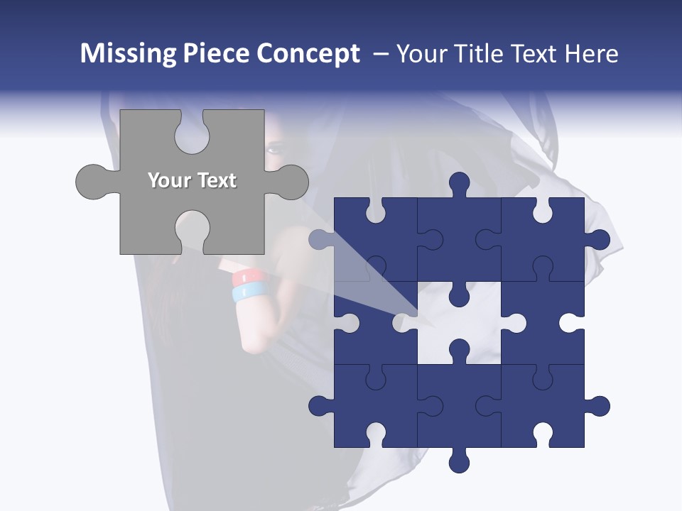 Style Attractive Woman PowerPoint Template