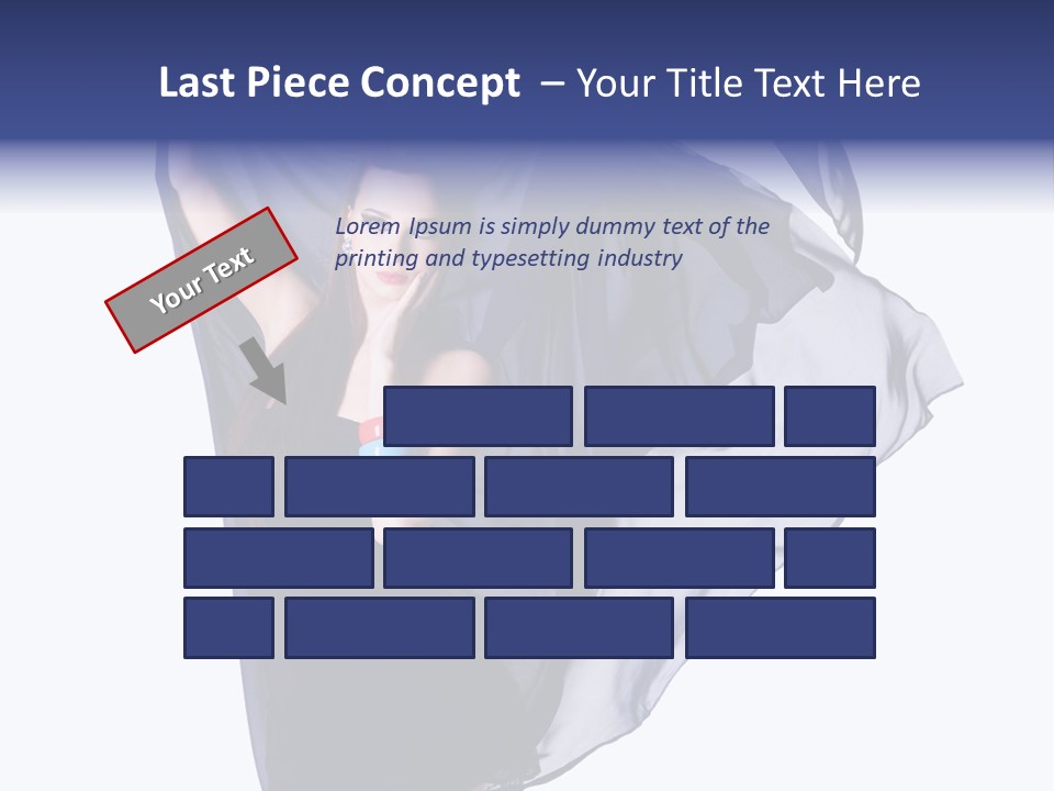 Style Attractive Woman PowerPoint Template