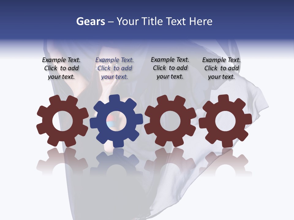 Style Attractive Woman PowerPoint Template