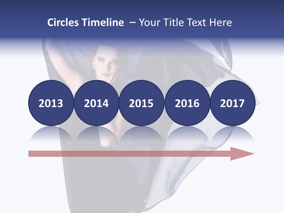 Style Attractive Woman PowerPoint Template