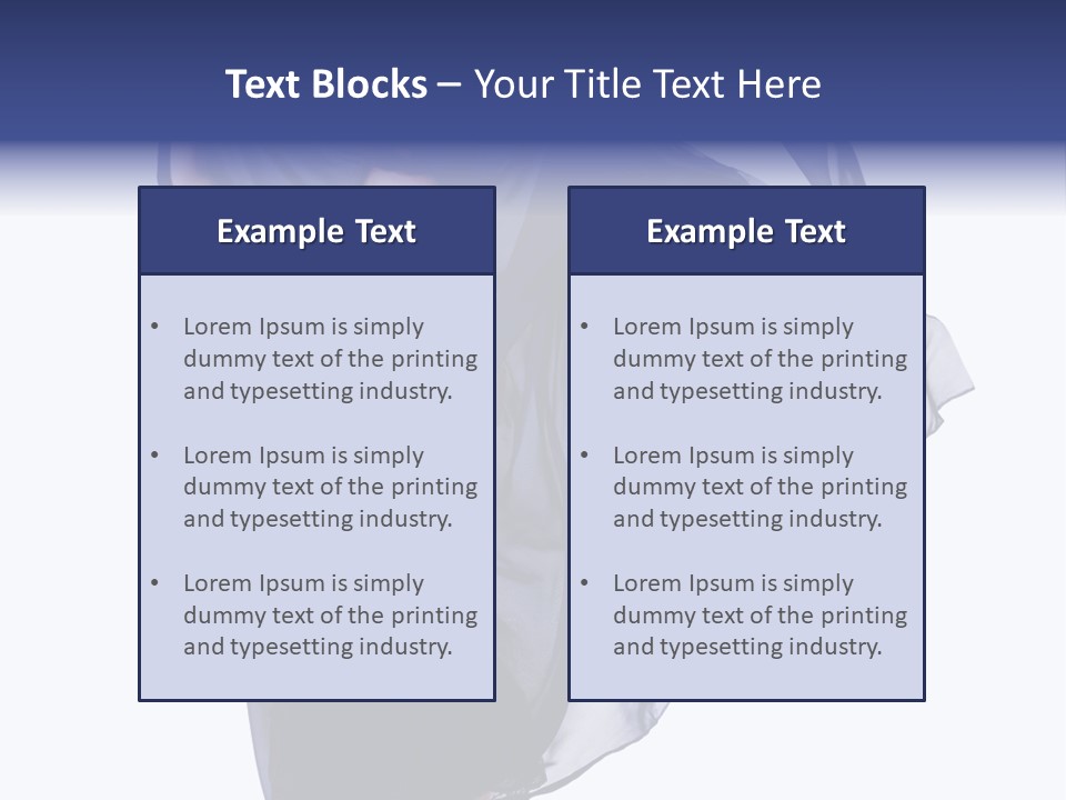 Style Attractive Woman PowerPoint Template
