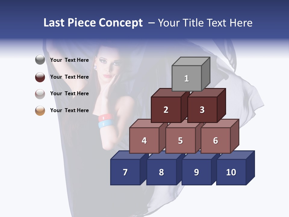 Style Attractive Woman PowerPoint Template