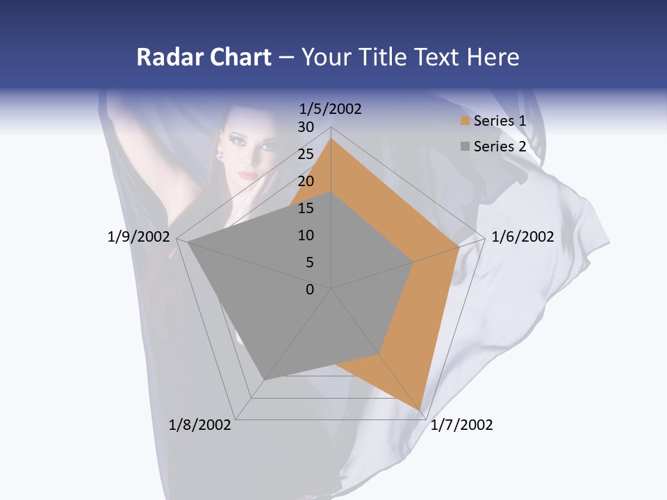 Style Attractive Woman PowerPoint Template