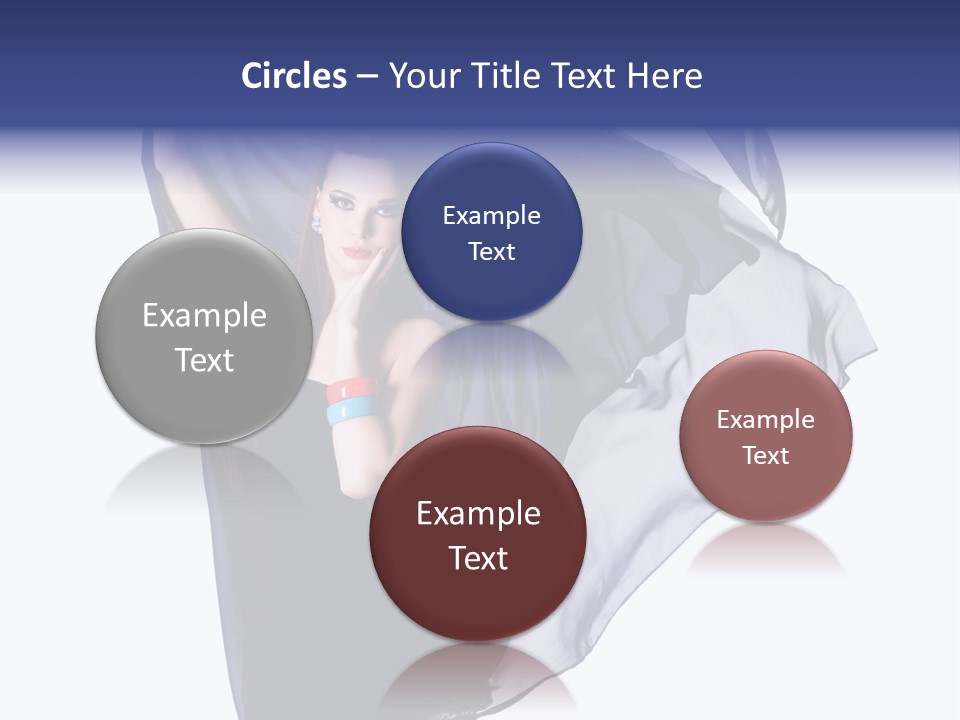 Style Attractive Woman PowerPoint Template