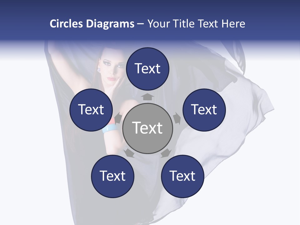 Style Attractive Woman PowerPoint Template