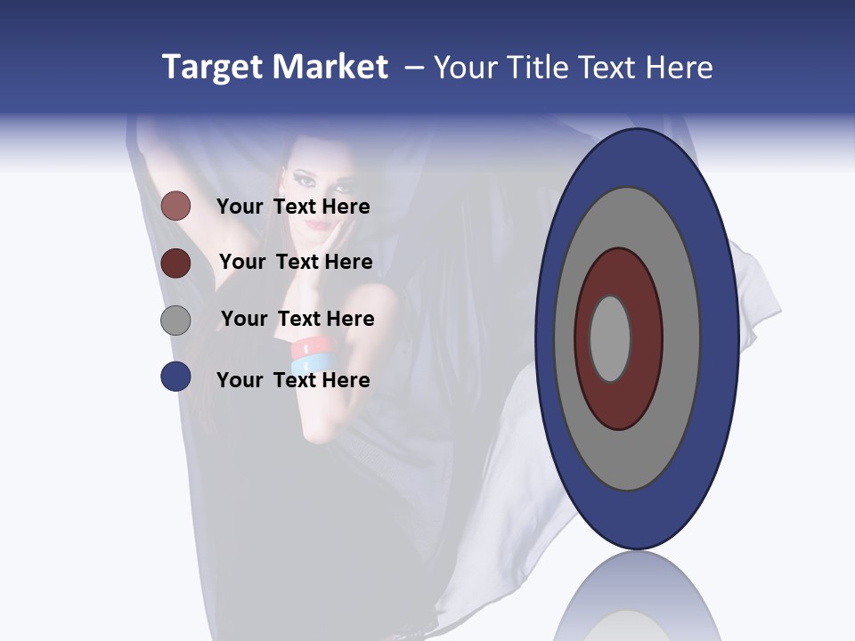 Style Attractive Woman PowerPoint Template