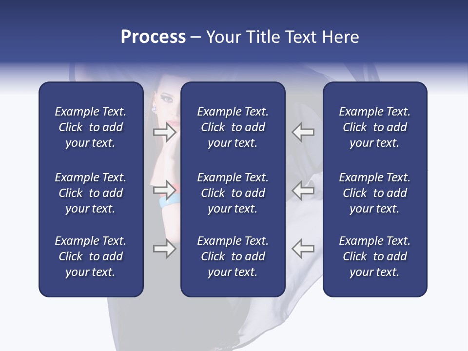 Style Attractive Woman PowerPoint Template