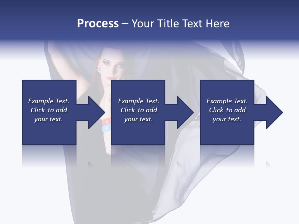 Style Attractive Woman PowerPoint Template