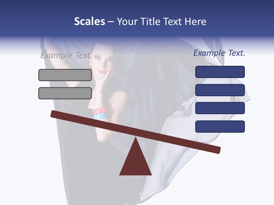 Style Attractive Woman PowerPoint Template