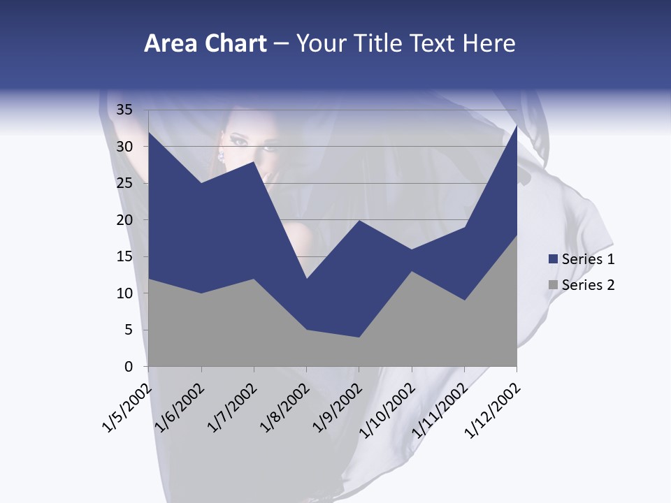 Style Attractive Woman PowerPoint Template
