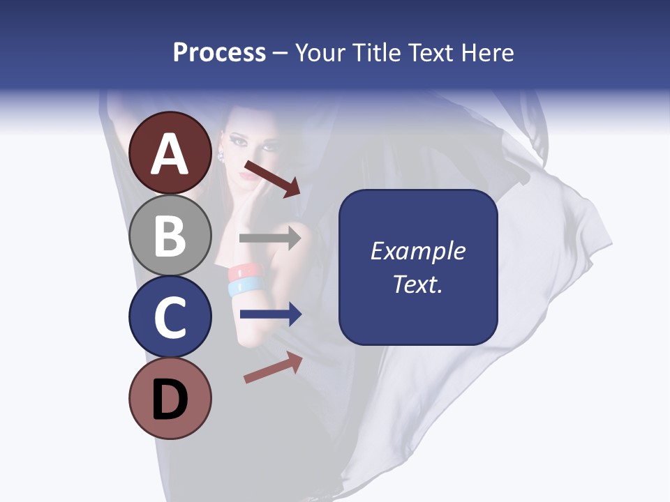 Style Attractive Woman PowerPoint Template