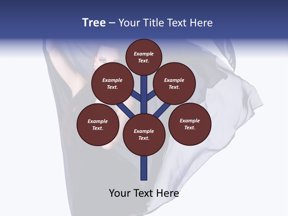 Style Attractive Woman PowerPoint Template