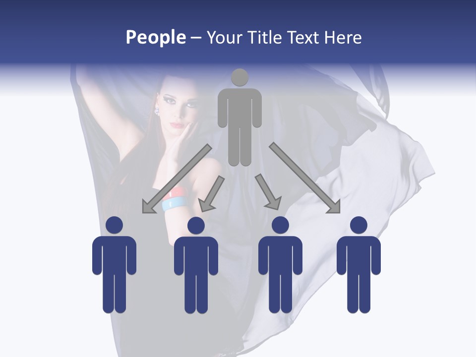 Style Attractive Woman PowerPoint Template