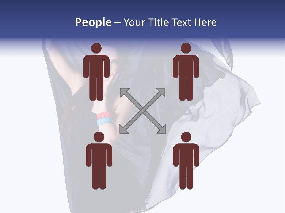 Style Attractive Woman PowerPoint Template