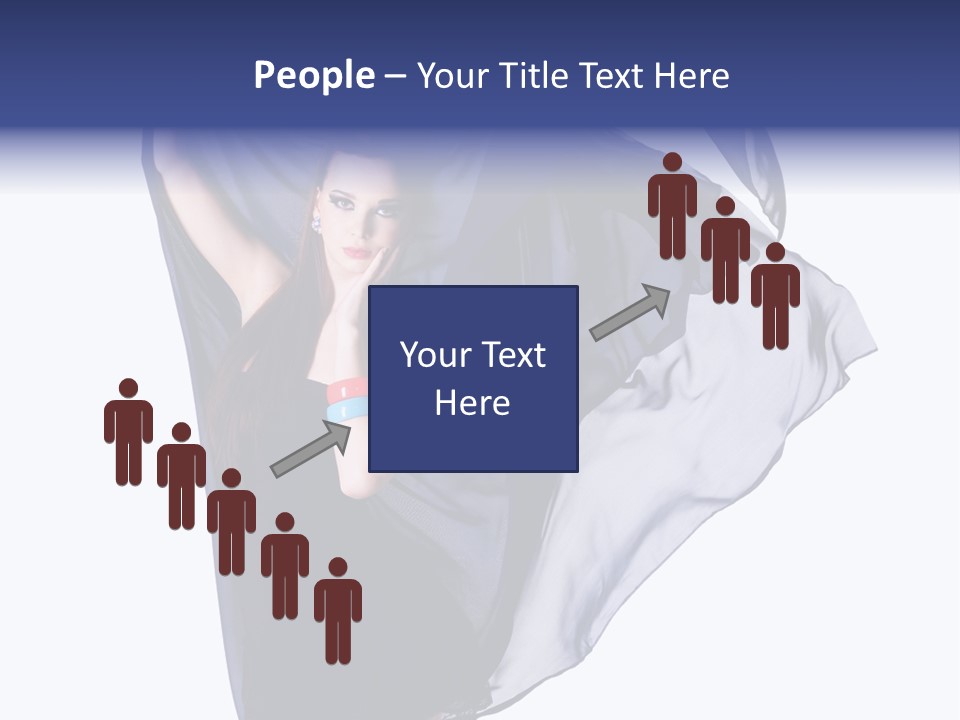 Style Attractive Woman PowerPoint Template