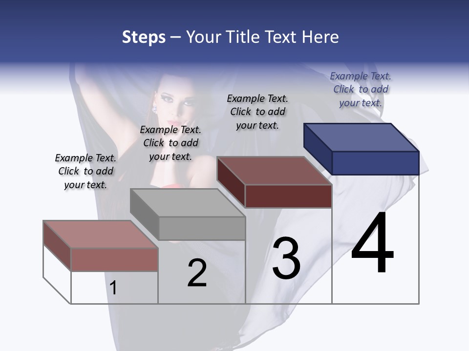 Style Attractive Woman PowerPoint Template