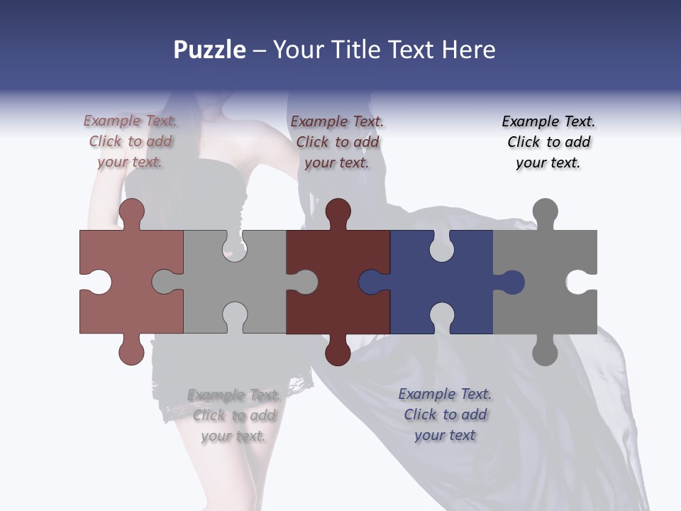 Isolated Music Pleasure PowerPoint Template