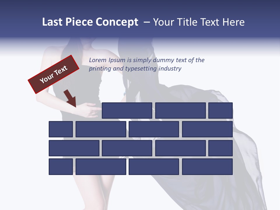 Isolated Music Pleasure PowerPoint Template