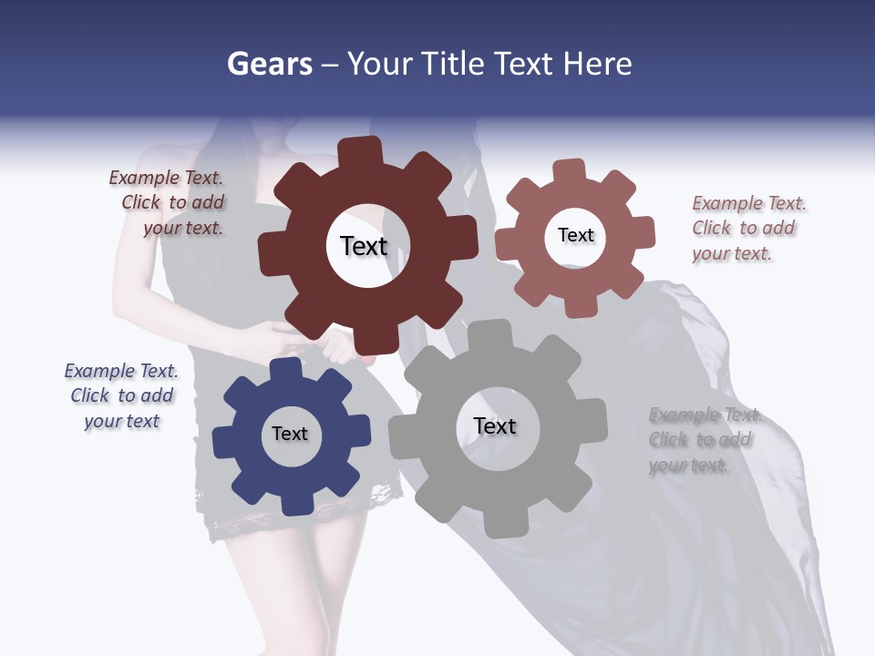 Isolated Music Pleasure PowerPoint Template