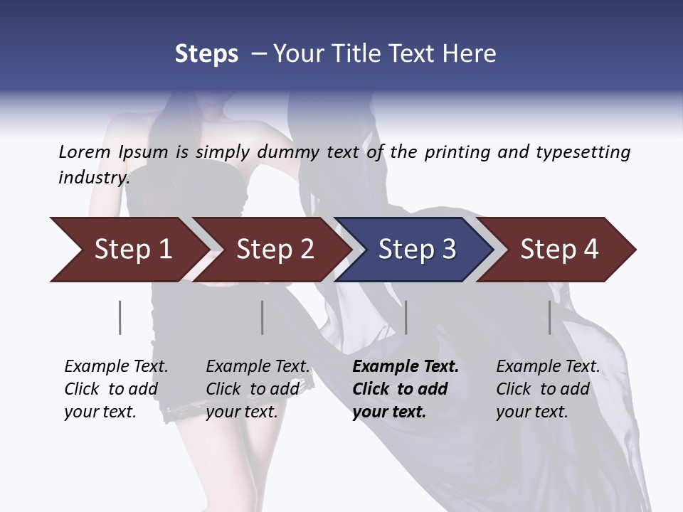 Isolated Music Pleasure PowerPoint Template