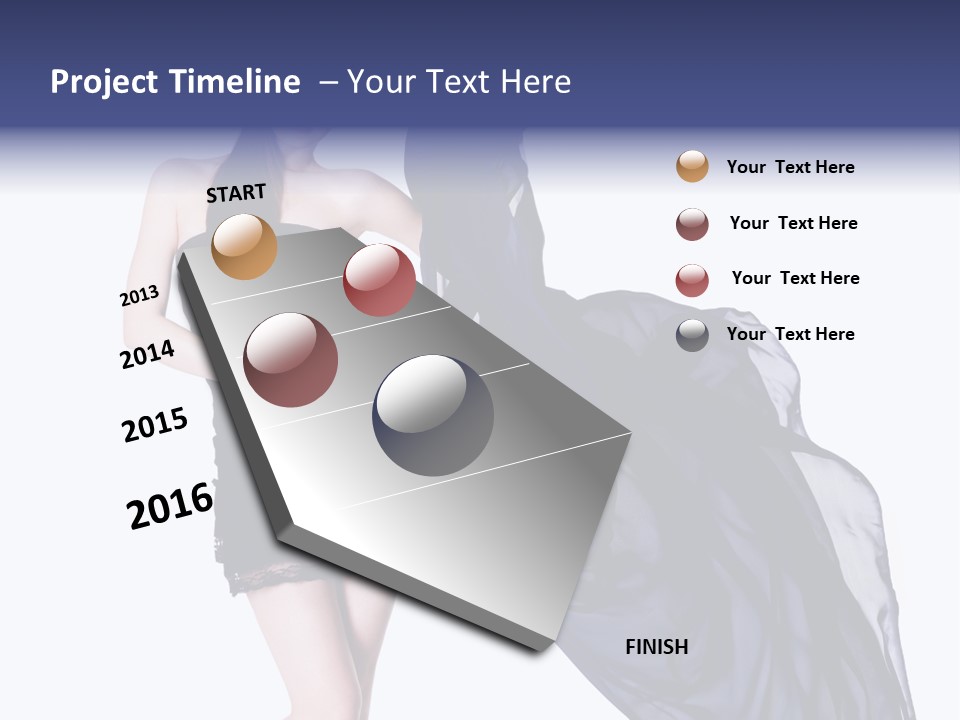 Isolated Music Pleasure PowerPoint Template