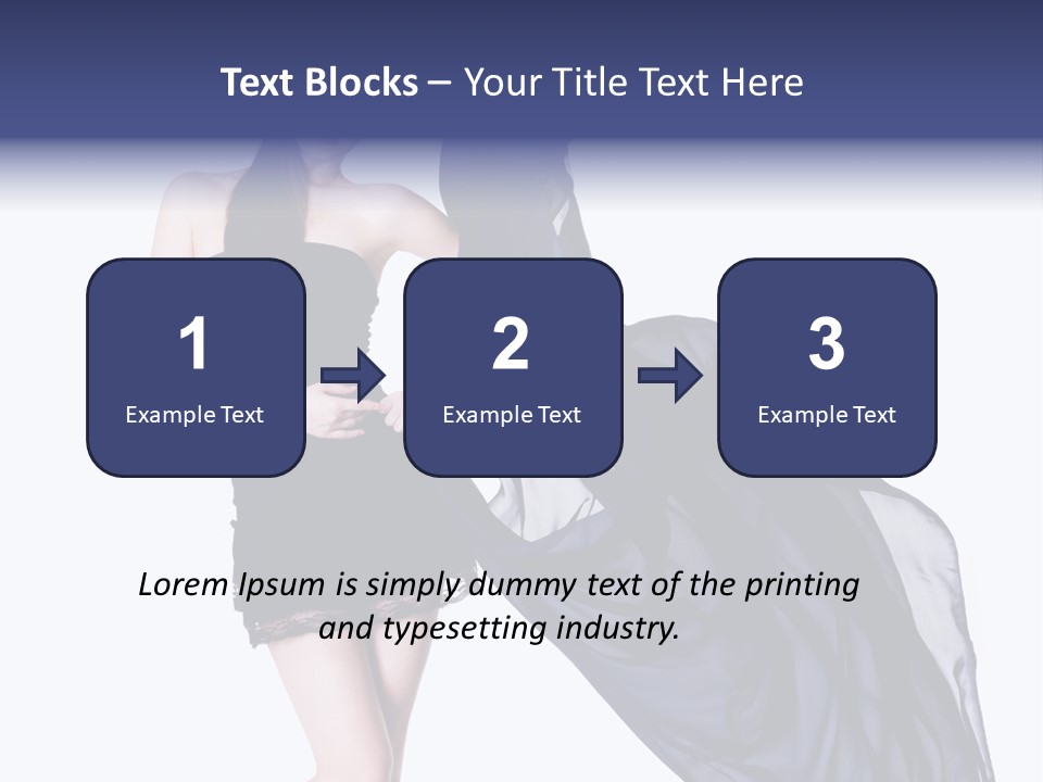 Isolated Music Pleasure PowerPoint Template
