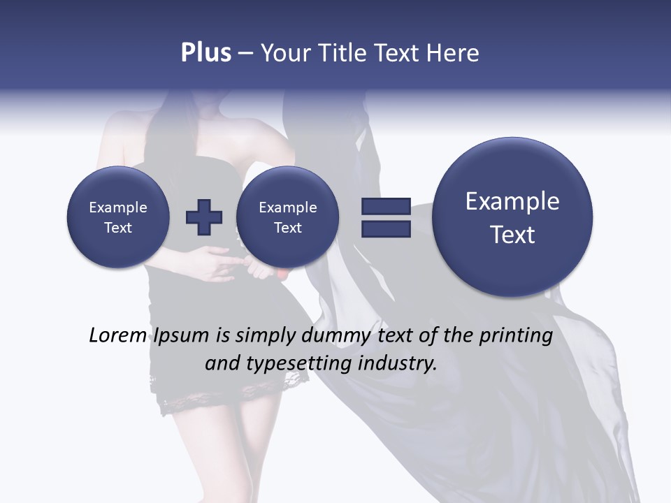 Isolated Music Pleasure PowerPoint Template
