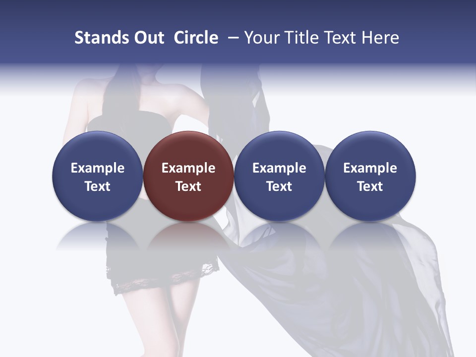 Isolated Music Pleasure PowerPoint Template