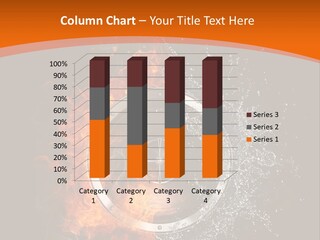 Close Up Storm Middle PowerPoint Template