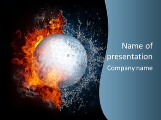 Graphic Element Storm PowerPoint Template