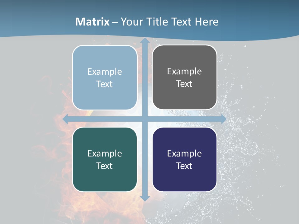 Graphic Element Storm PowerPoint Template