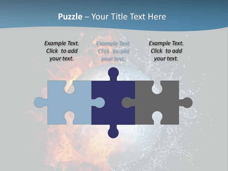 Graphic Element Storm PowerPoint Template