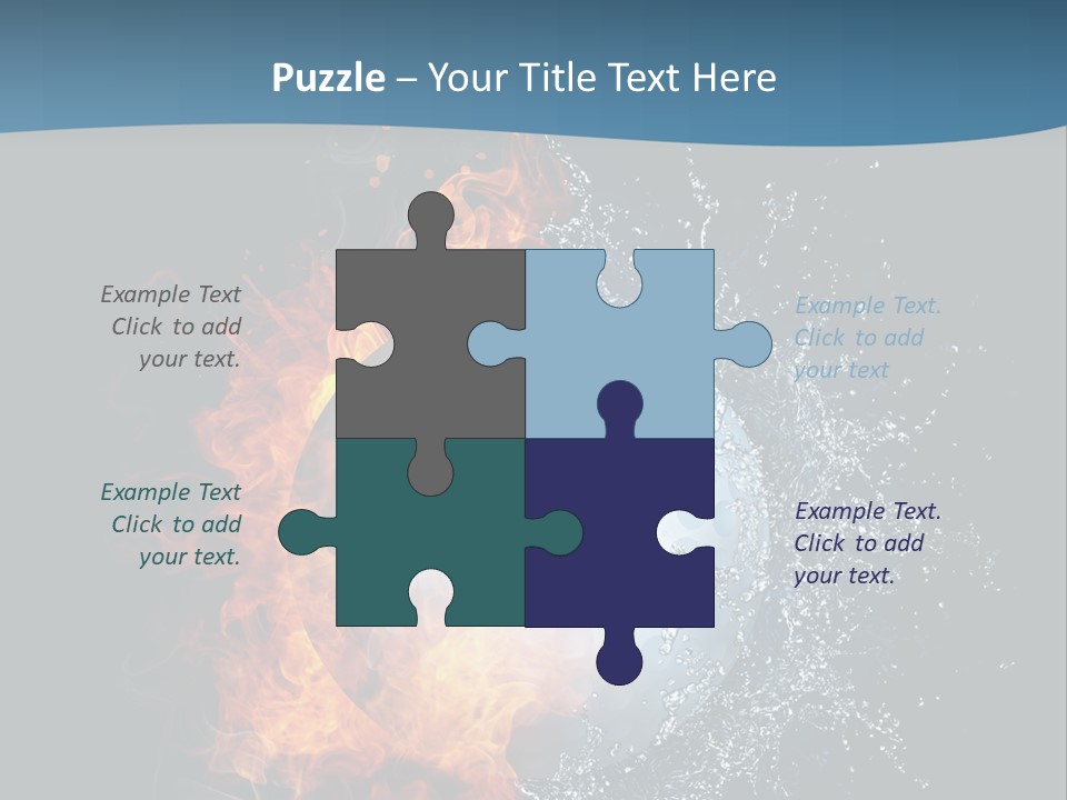 Graphic Element Storm PowerPoint Template