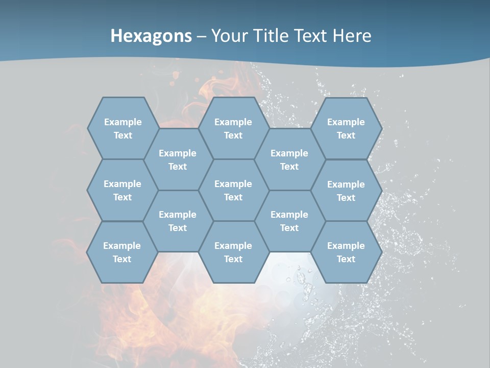 Graphic Element Storm PowerPoint Template