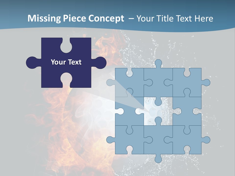 Graphic Element Storm PowerPoint Template