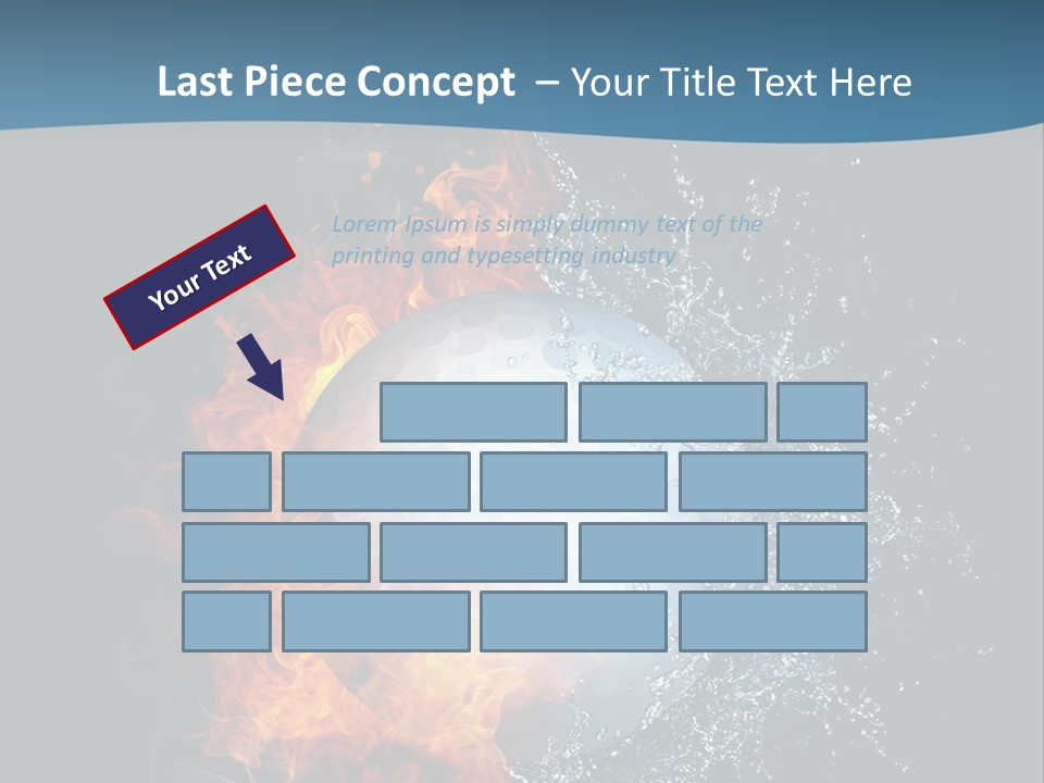 Graphic Element Storm PowerPoint Template