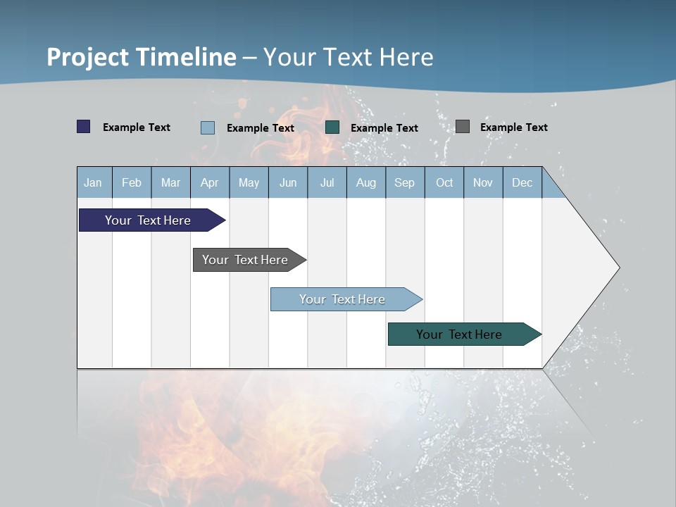 Graphic Element Storm PowerPoint Template