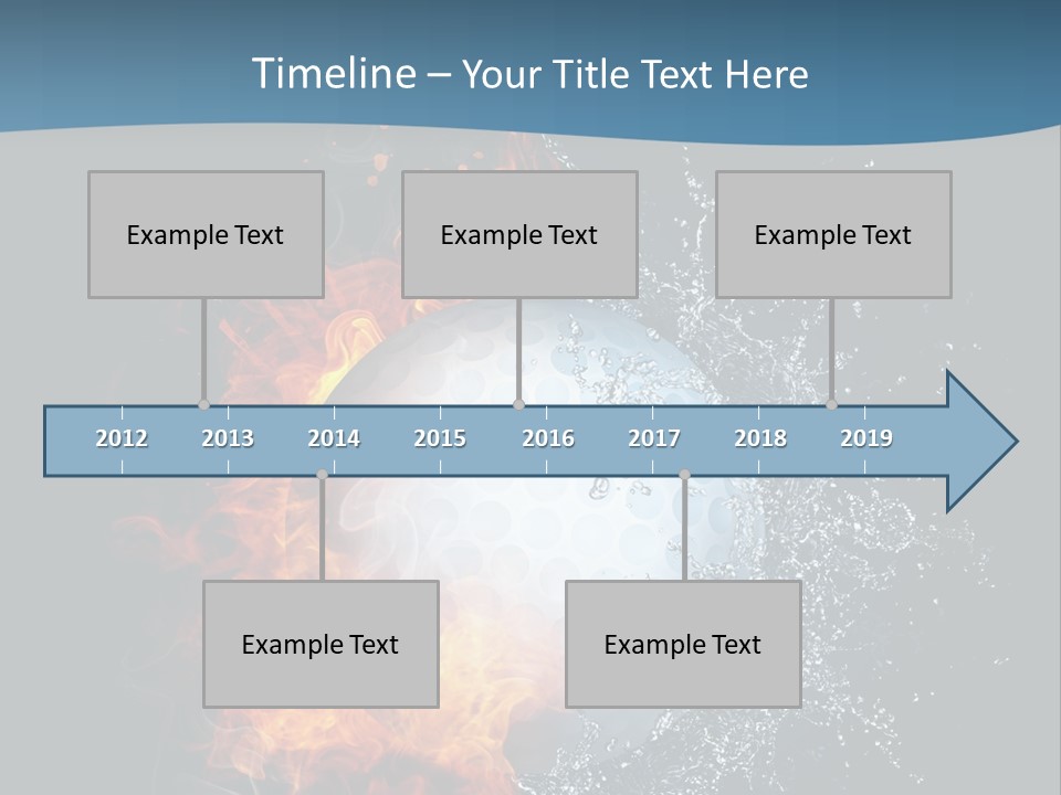 Graphic Element Storm PowerPoint Template