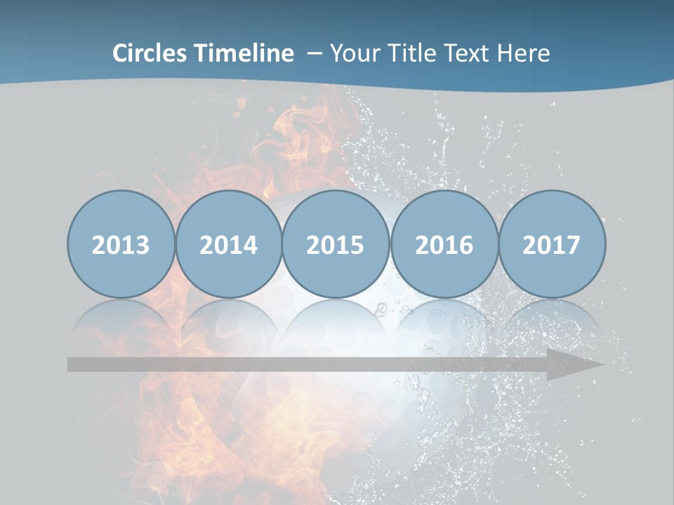 Graphic Element Storm PowerPoint Template