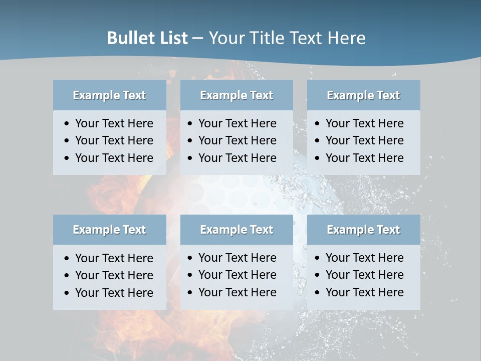 Graphic Element Storm PowerPoint Template